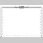 25x 5''-7'' Rounded Rectangle Vinyl