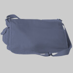 Authentic Pigment Pigment-Dyed Raw-Edge Messenger Bag 